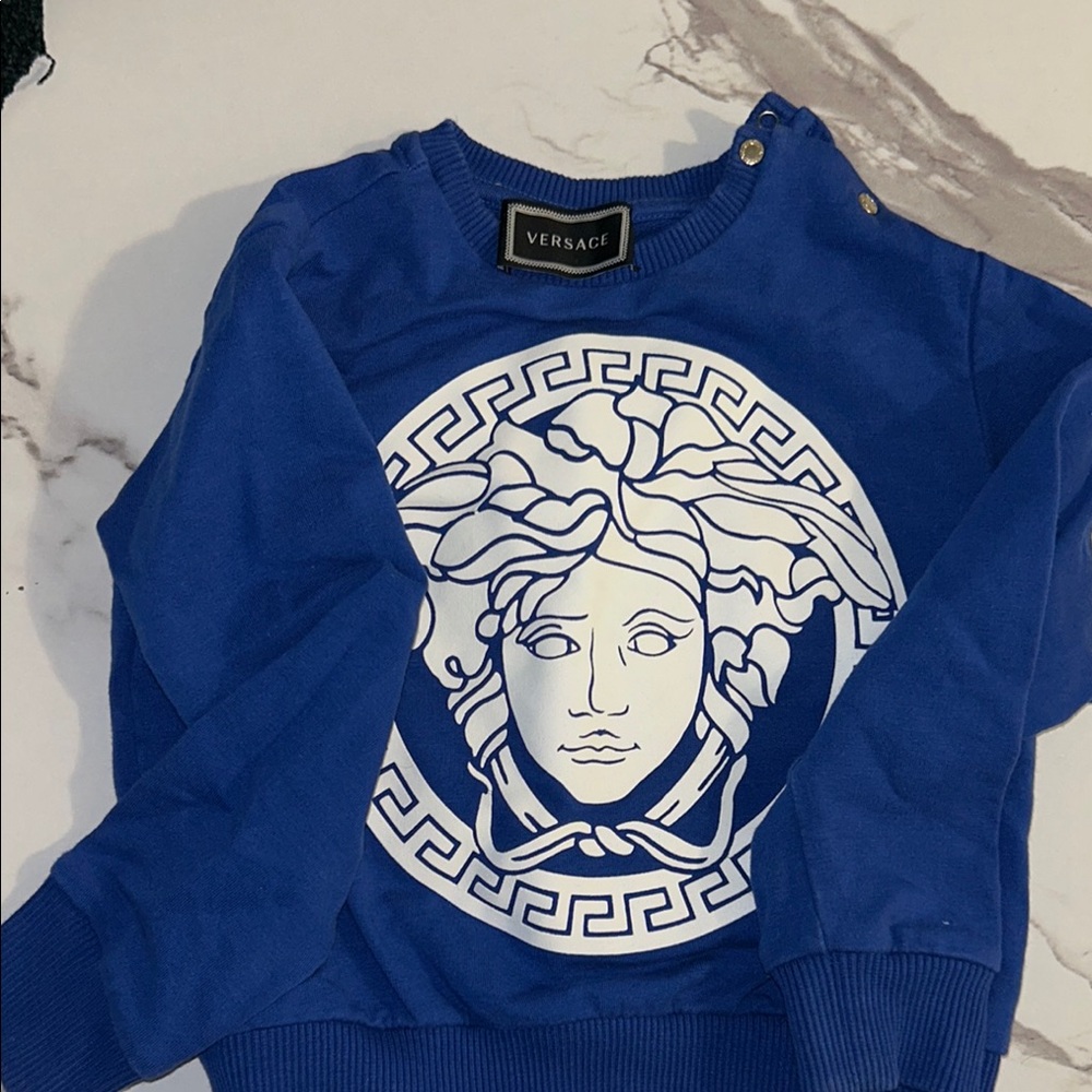 Versace baby long sleeve sweater